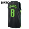 Boston Celtics Kristaps Porzingis Nike 2024-25 City Edition Musta Pelipaidat Swingman - Lasten